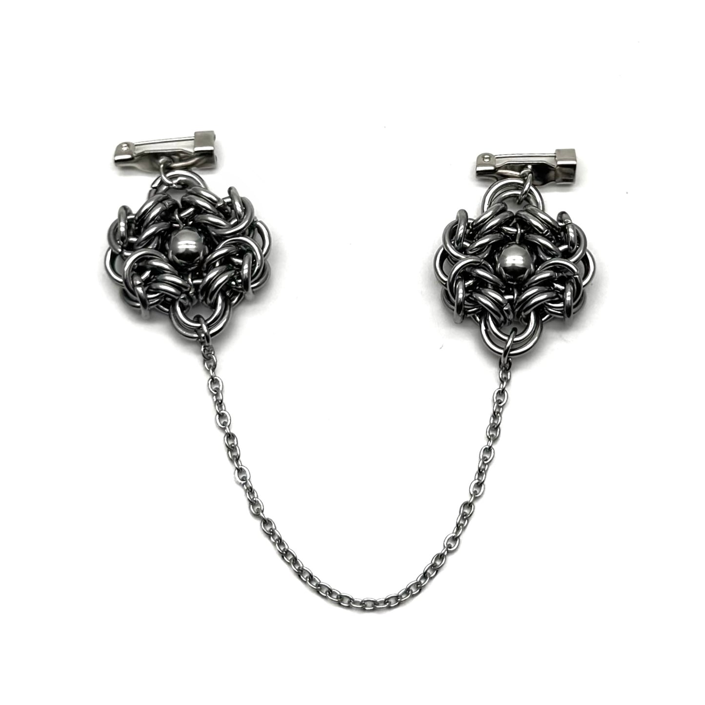 ZAT BROOCH STAINLESS STEEL BEAD