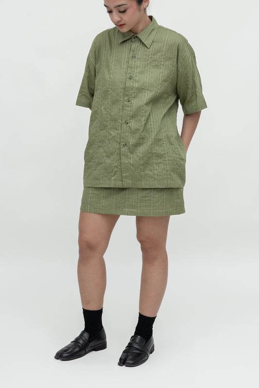 SAGE LINES SHIRT