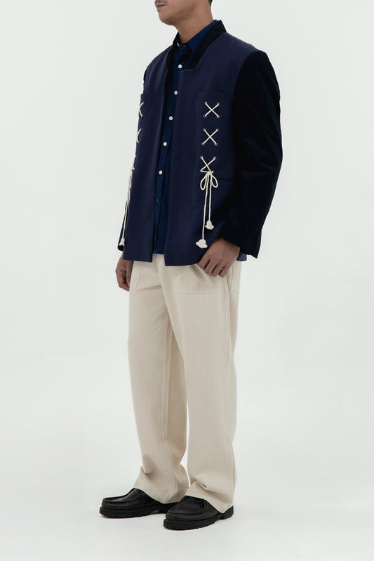 SUMMER NIGHT FLOWER BLAZER