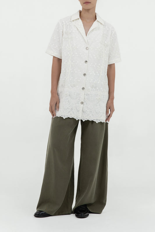 SHELLY LAYERED SHORT SLEEVE SHIRT
