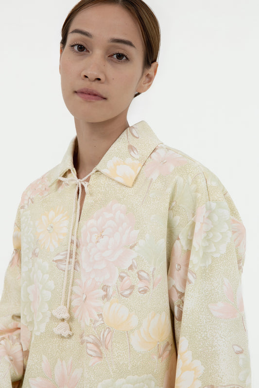 CURT BACK SHIRT FLOWER