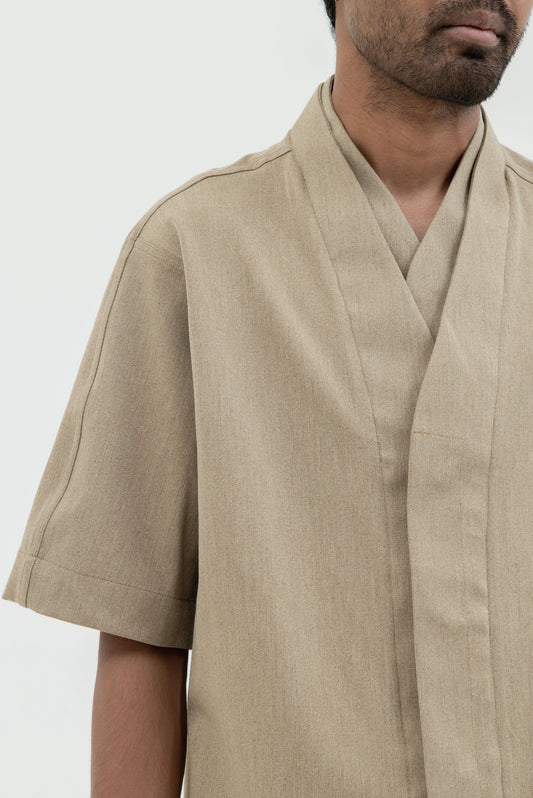 LOOSE DOUBLE COLLAR SHIRT PART 5