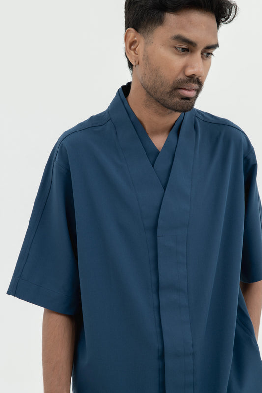 LOOSE DOUBLE COLLAR SHIRT PART 5