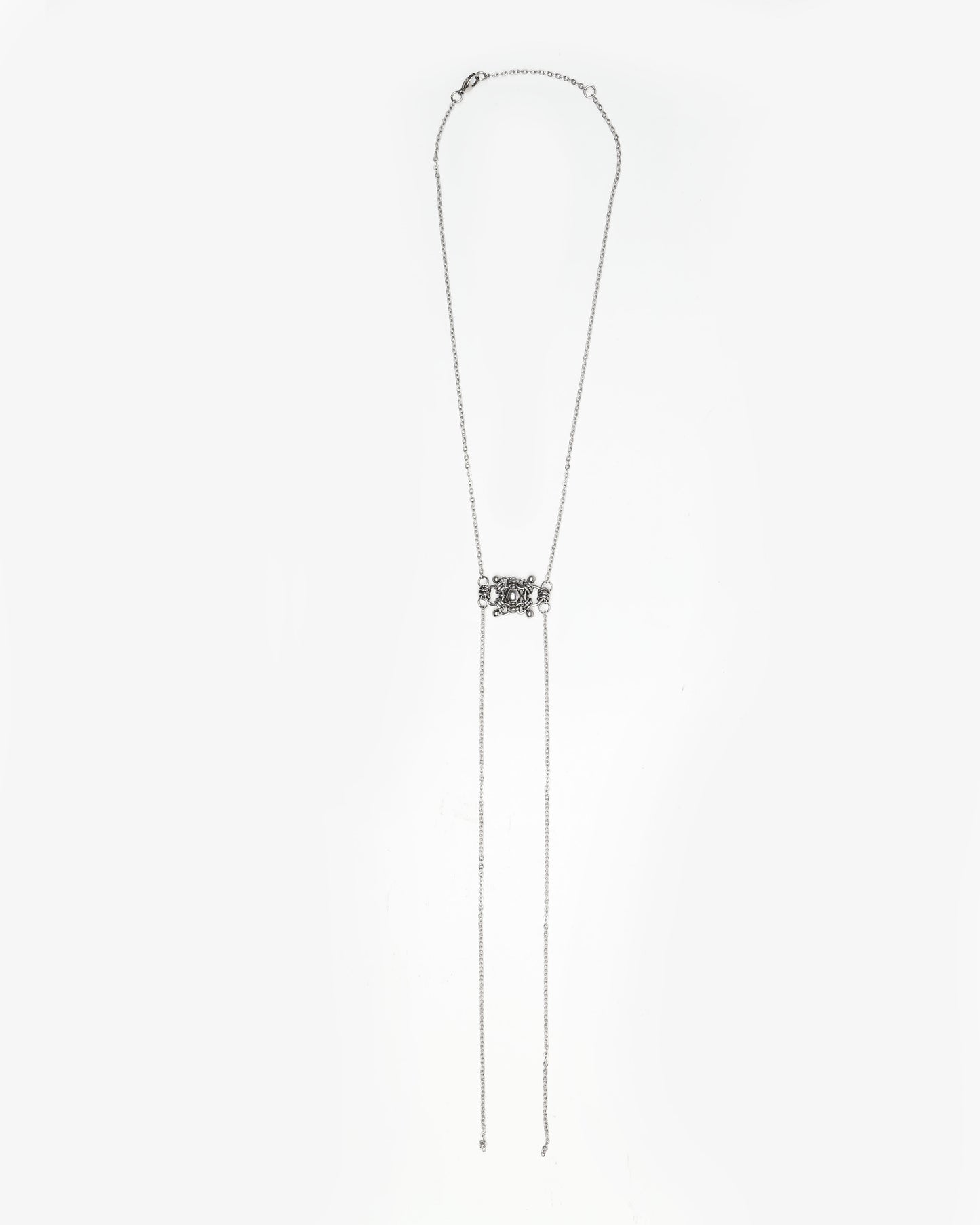 BOLO NECKLACE STAINLESS STEEL BEAD