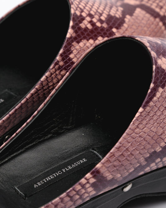SLUG CLOGS SNAKESKIN