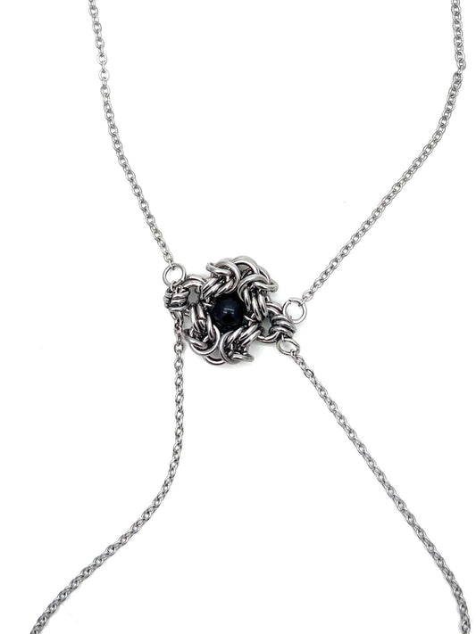 BOLO NECKLACE 2.0 BLACK ONYX