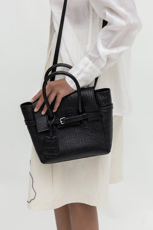 MINI OBI BAG CROC