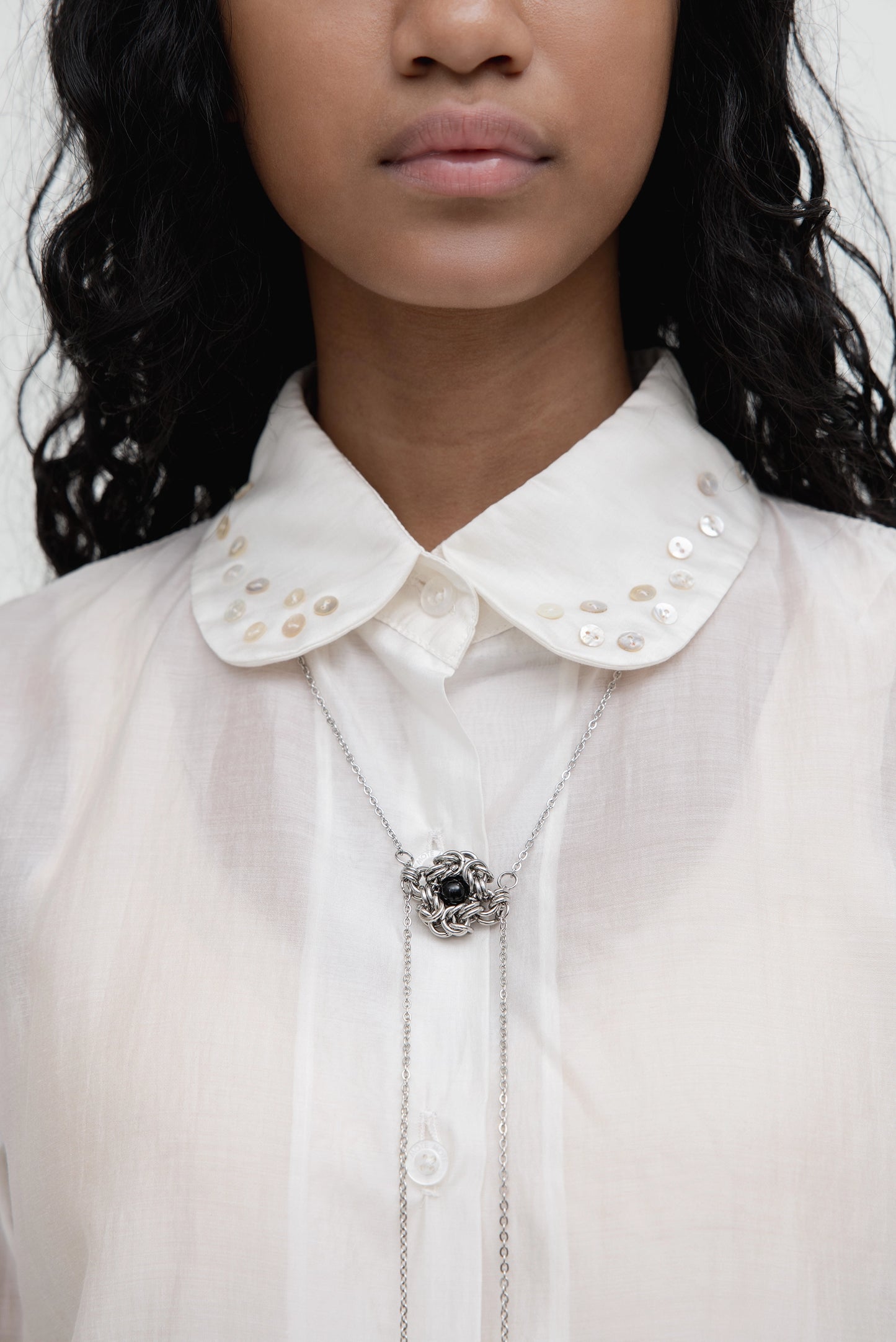BOLO NECKLACE 2.0 BLACK ONYX