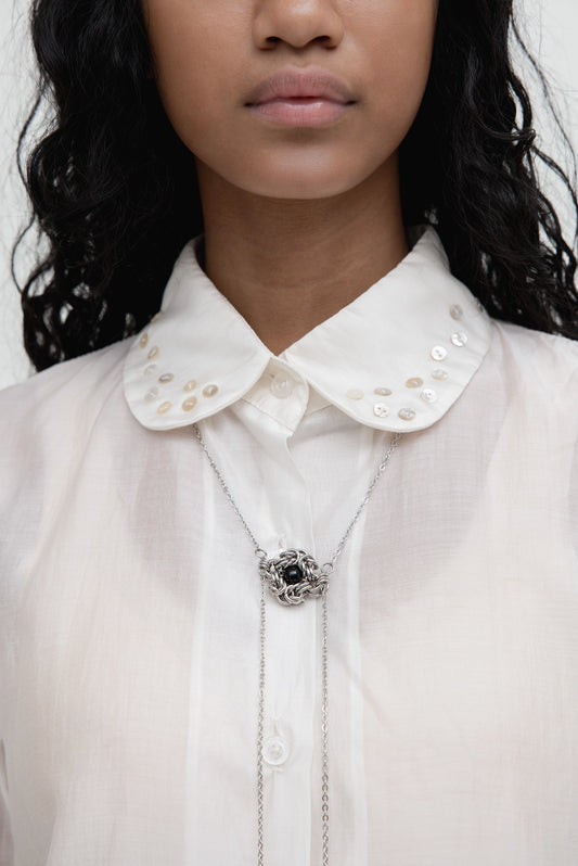 BOLO NECKLACE 2.0 BLACK ONYX