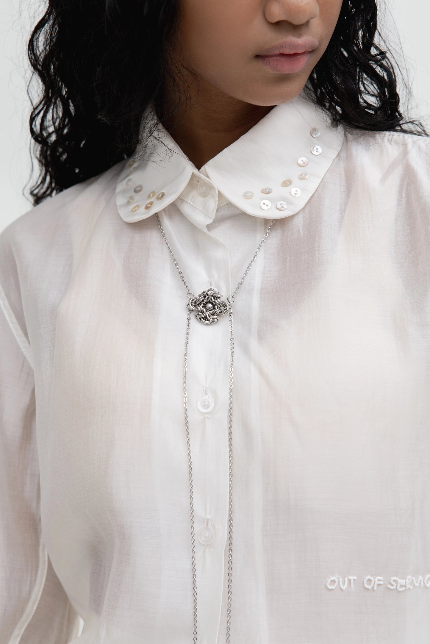 BOLO NECKLACE 2.0 STAINLESS STEEL BEAD