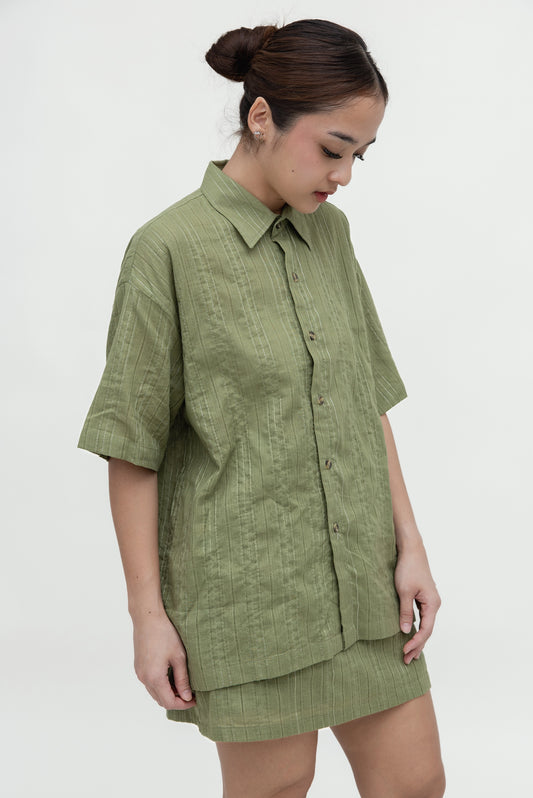 SAGE LINES SHIRT