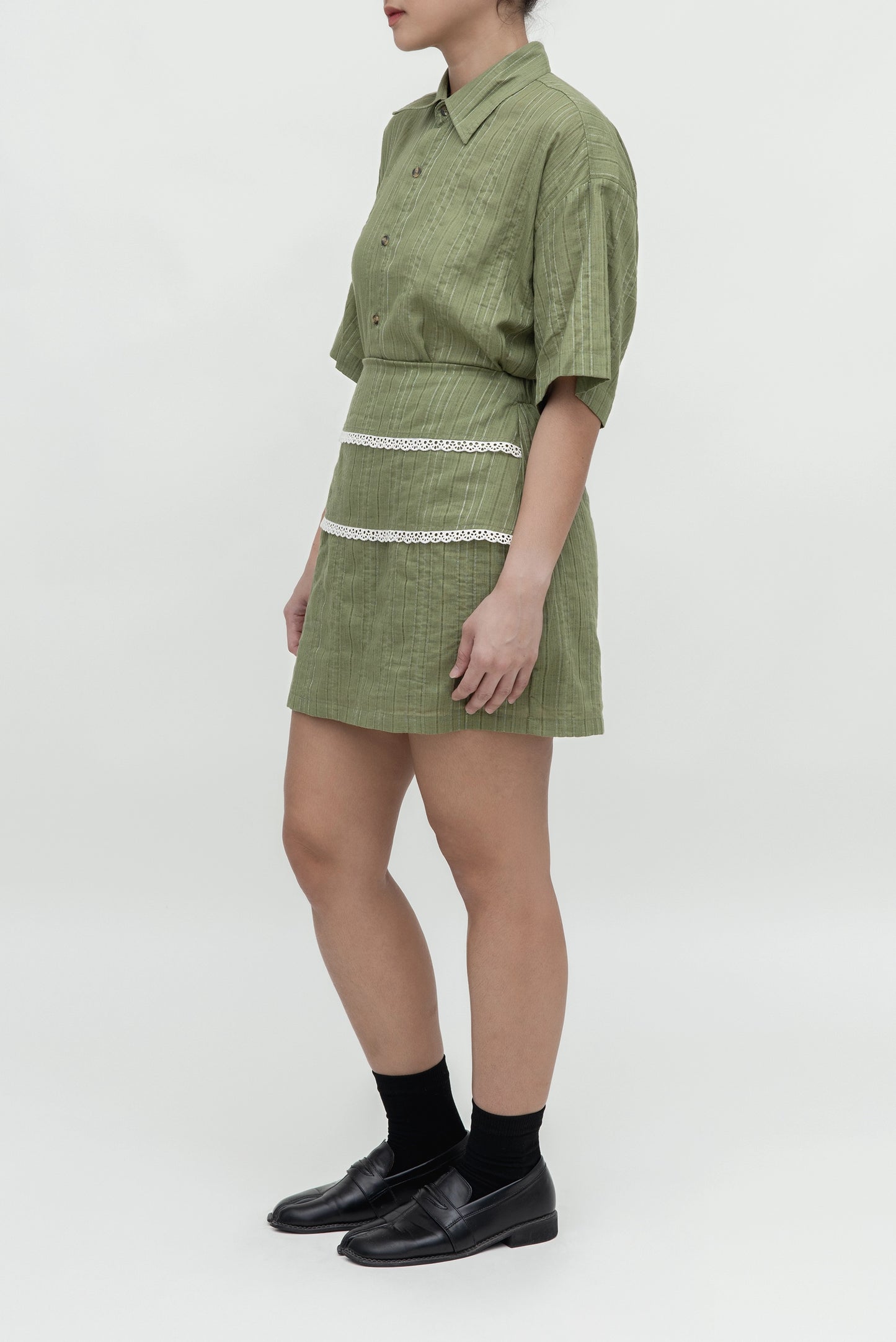 SAGE LINES SKIRT