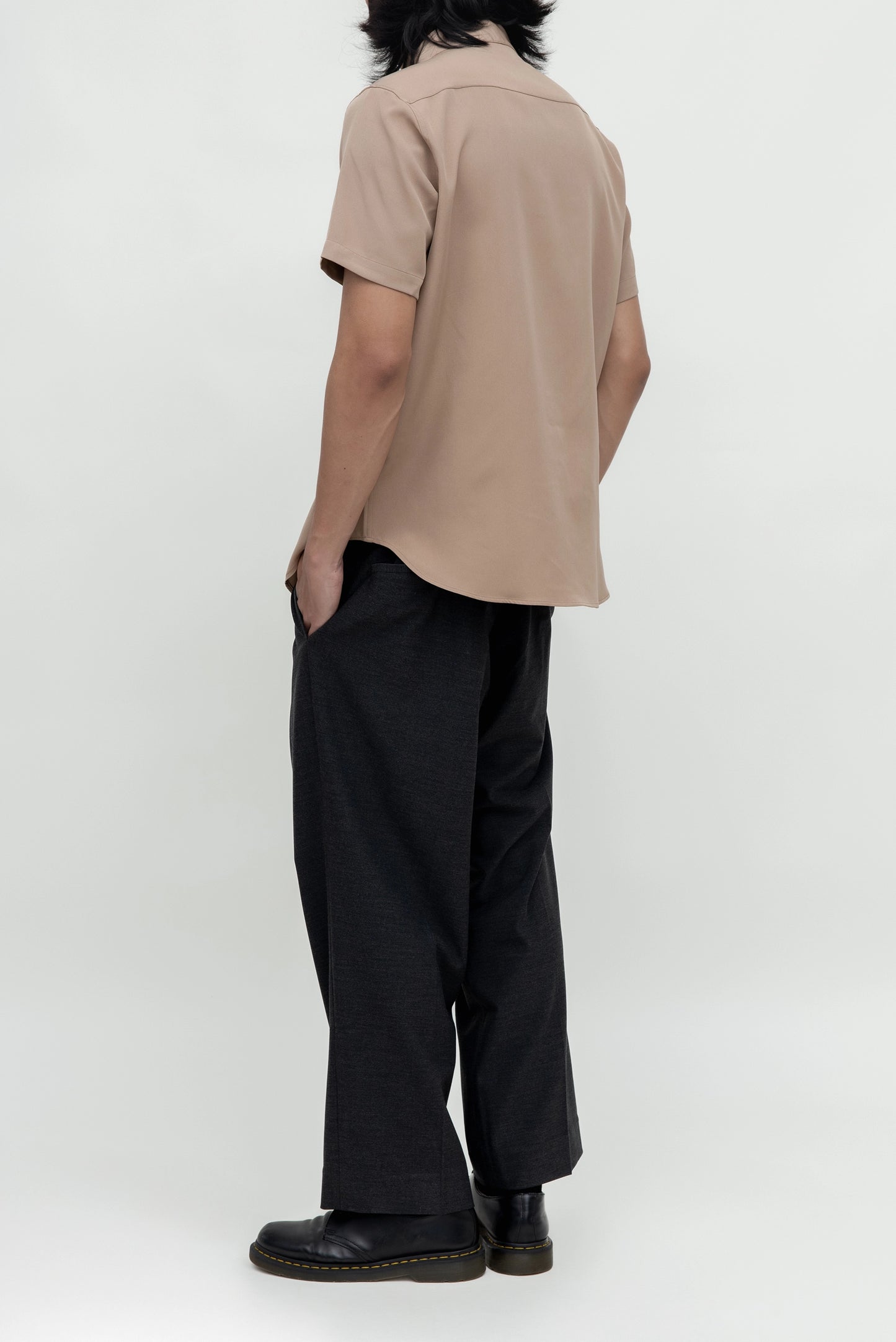 COLLARLESS PART 1 SHORT SLEEVES SHIRT