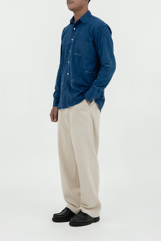 INDIGO BATIK IAM 2 LS SHIRT