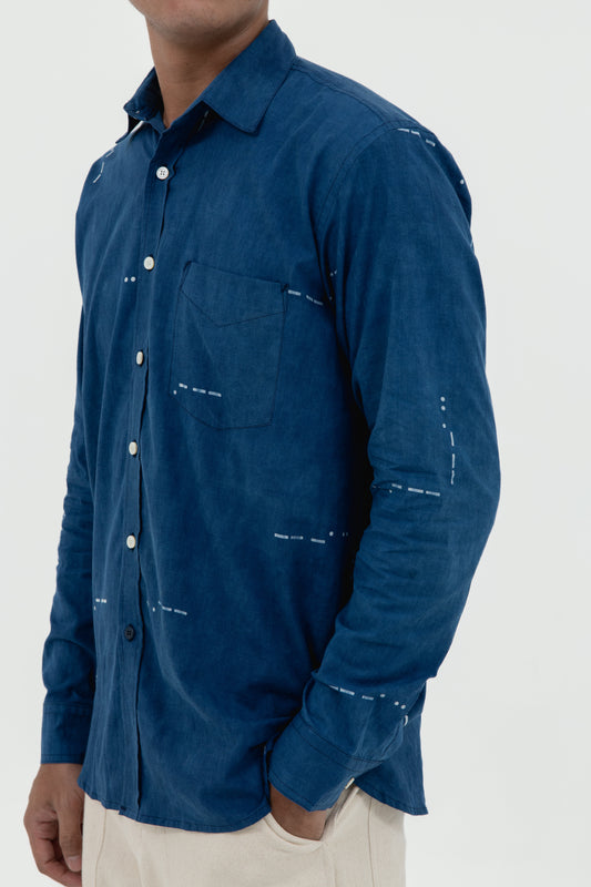 INDIGO BATIK IAM 2 LS SHIRT