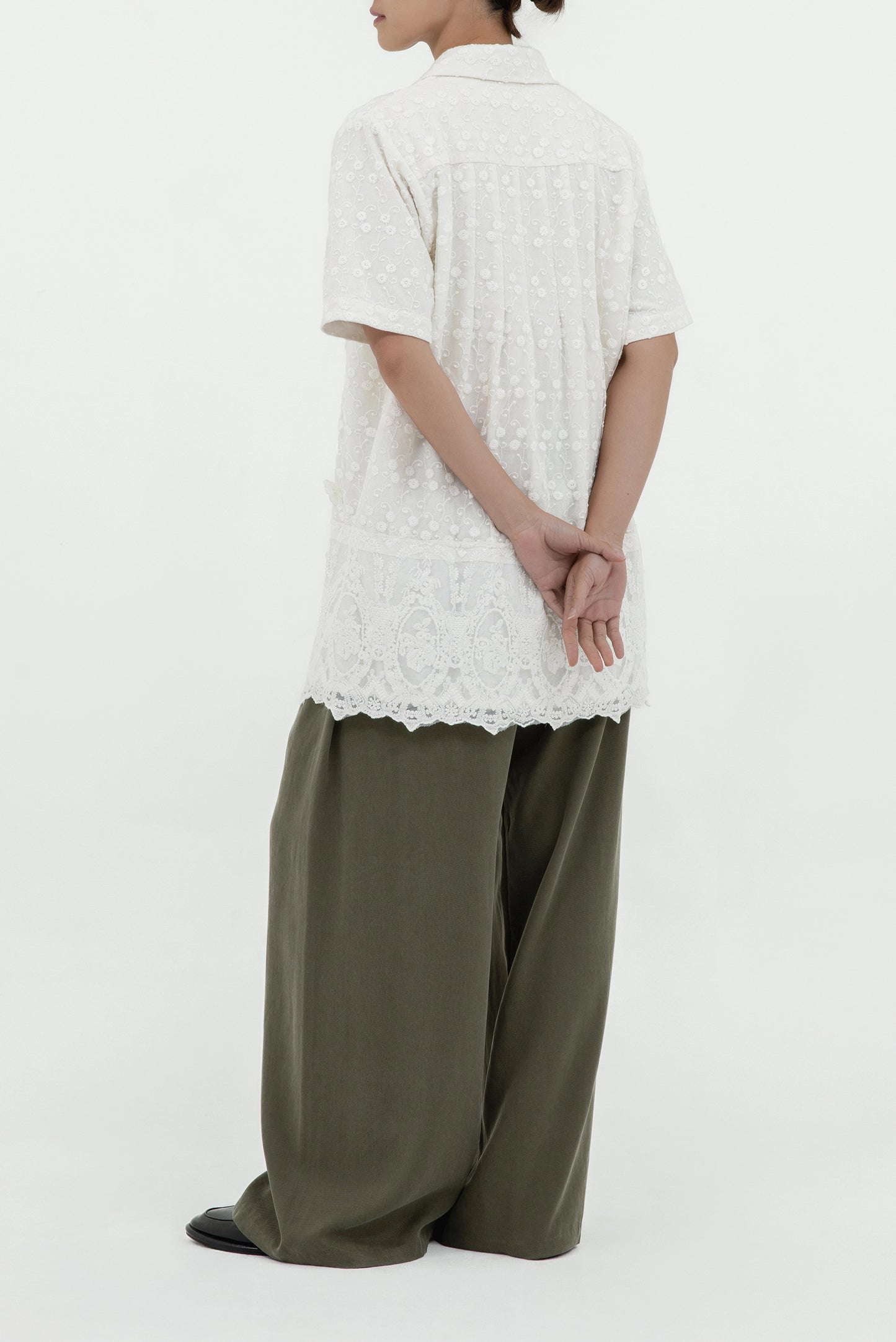 SHELLY LAYERED SHORT SLEEVE SHIRT