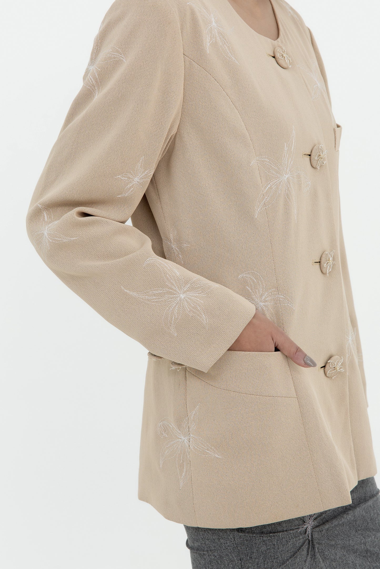 EMBROIDERED LADY JACKET