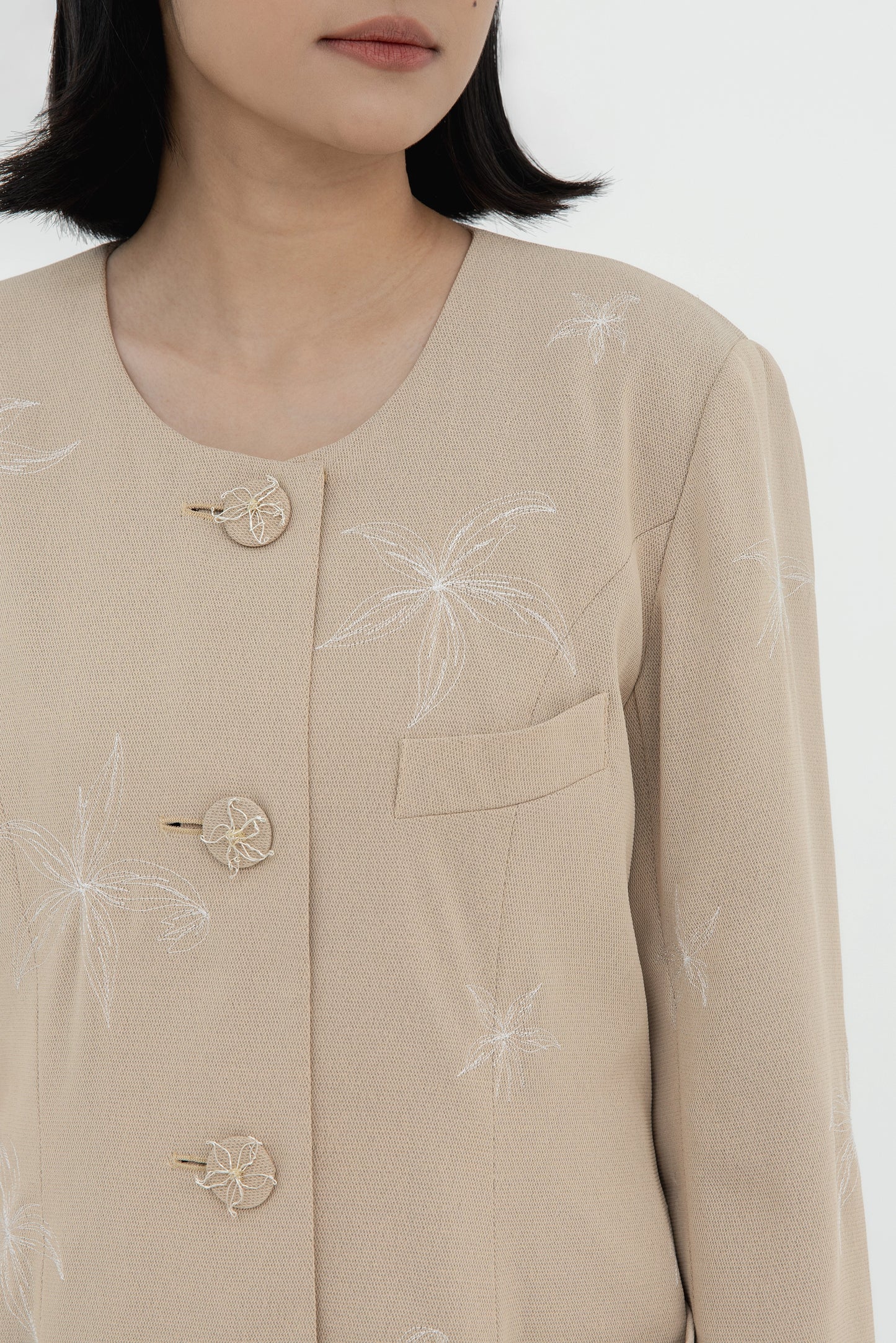 EMBROIDERED LADY JACKET
