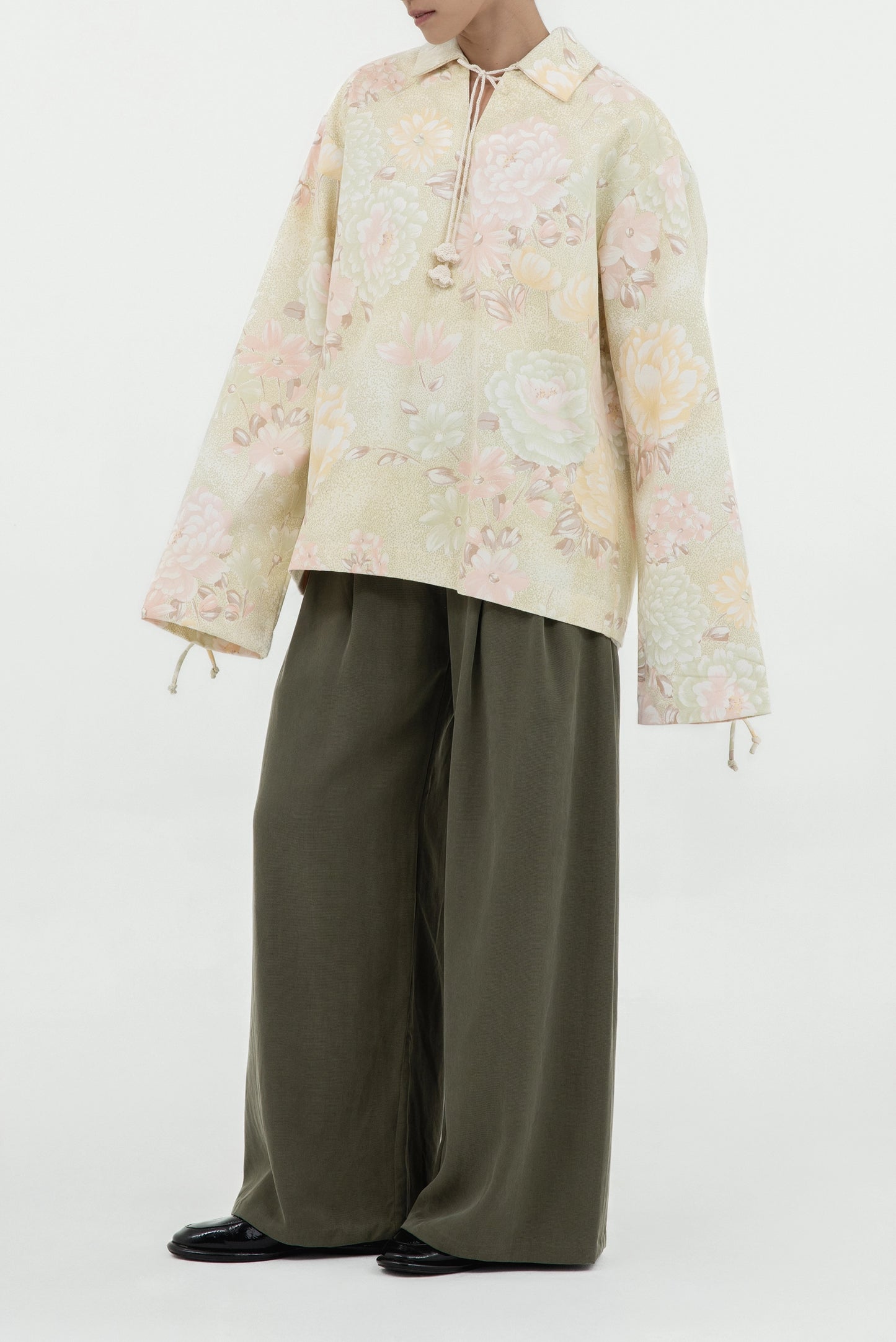 CURT BACK SHIRT FLOWER