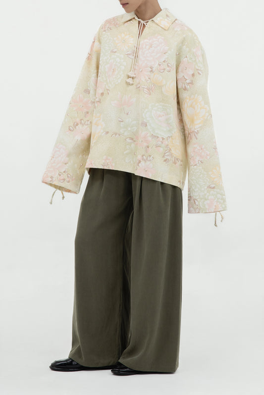 CURT BACK SHIRT FLOWER