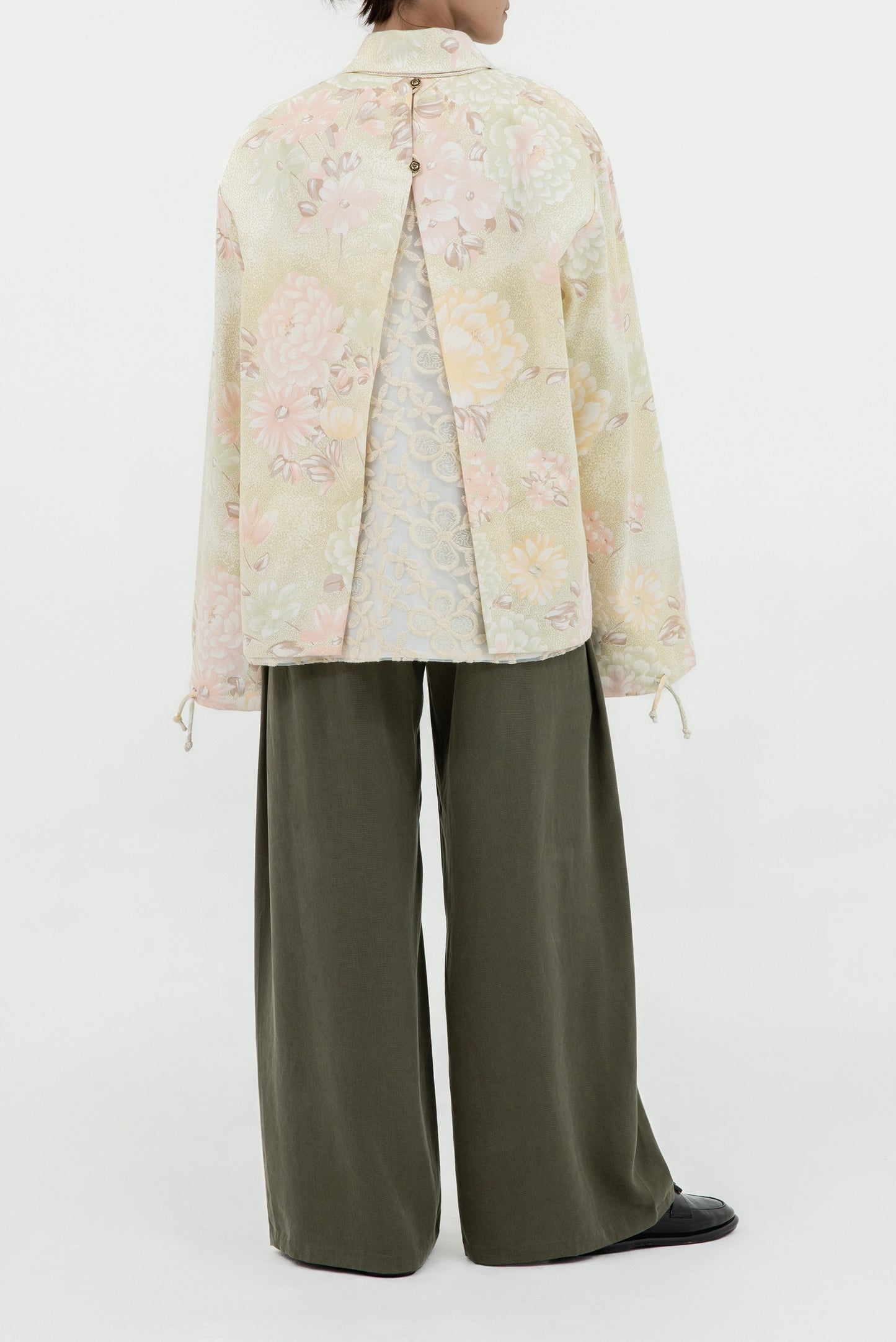 CURT BACK SHIRT FLOWER
