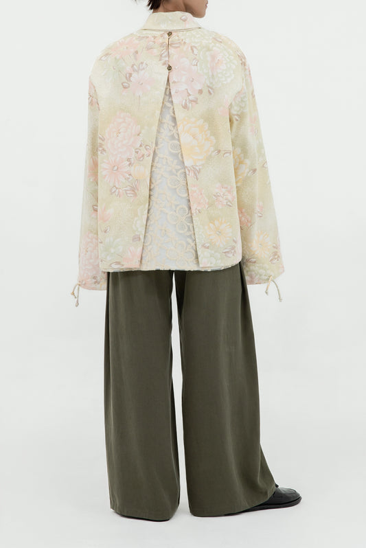 CURT BACK SHIRT FLOWER