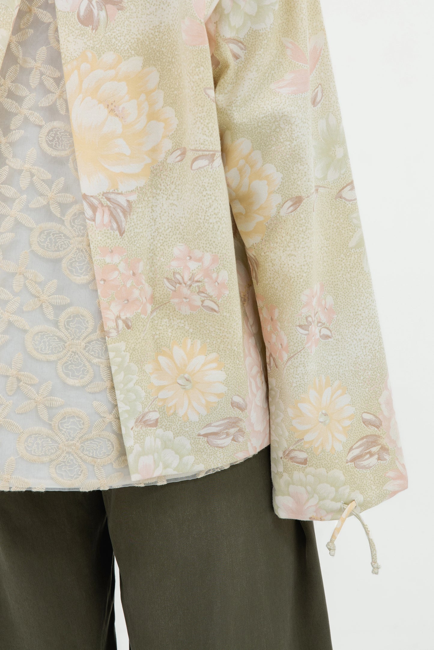 CURT BACK SHIRT FLOWER
