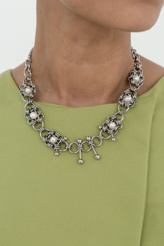 GAMU NECKLACE FRESHWATER PEARLS