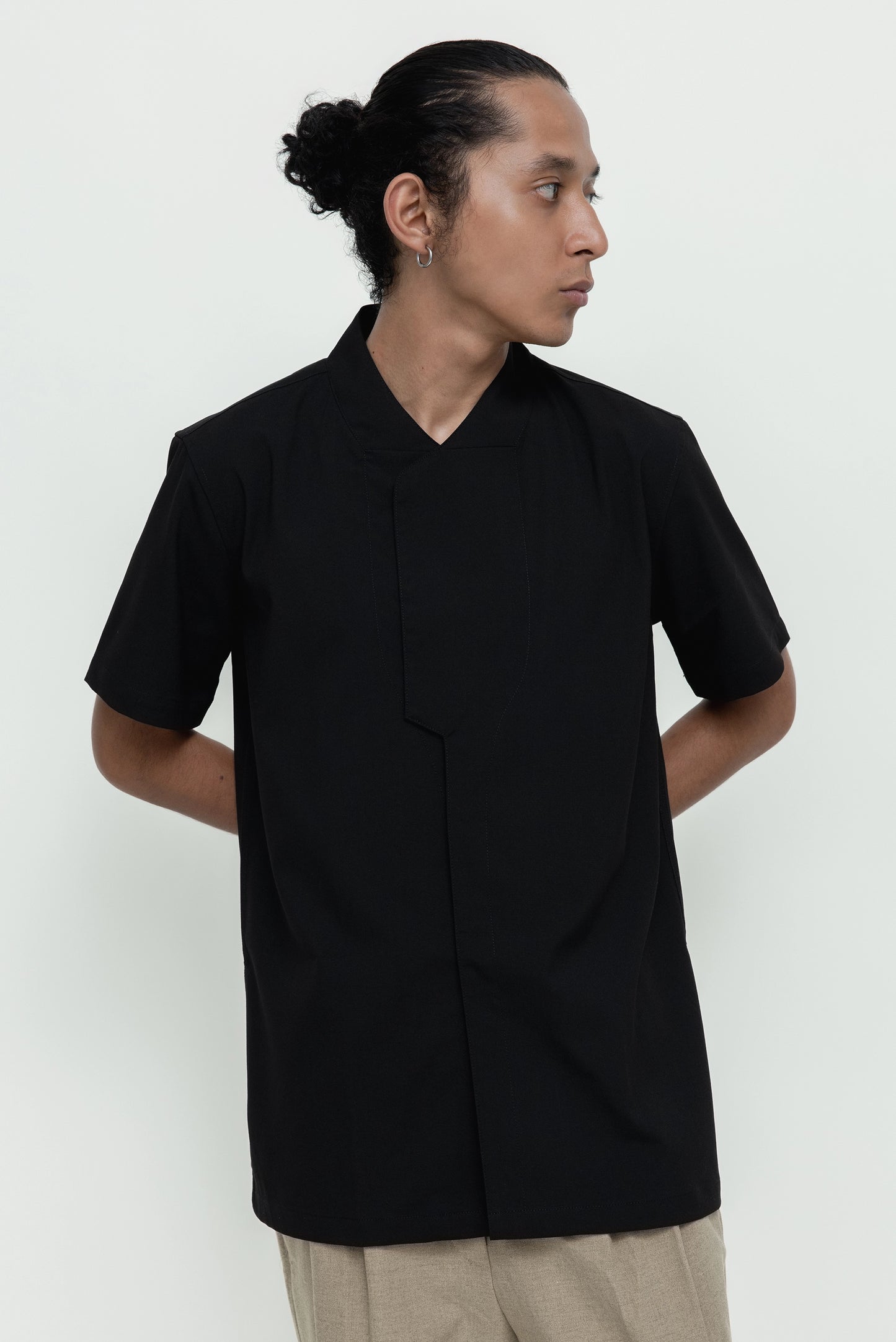 COLLARLESS PART 6 SHORT SLEEVES