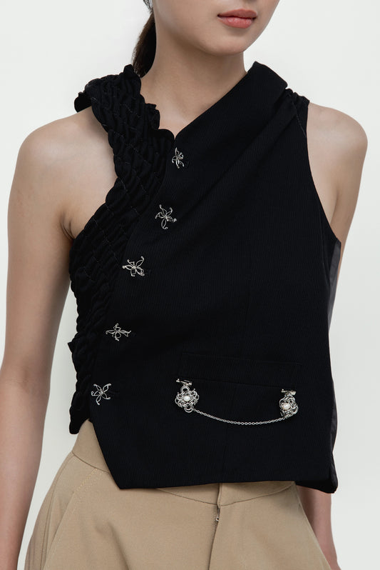 ZAT BROOCH FRESHWATER PEARL