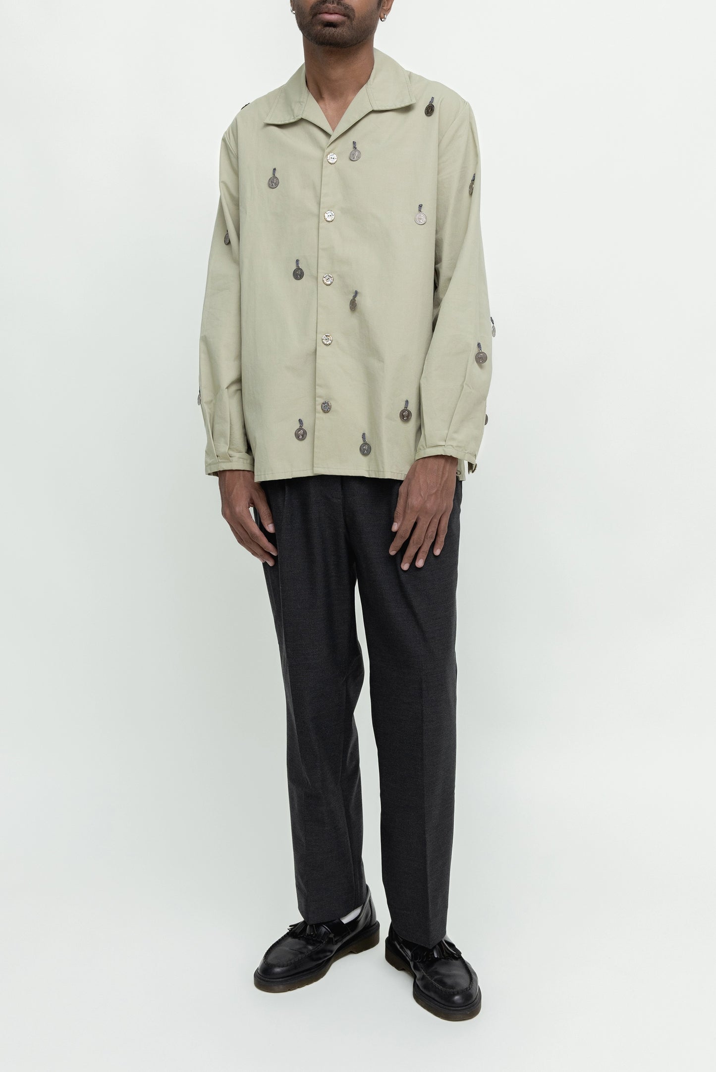HANGIN COIN SAGE SHIRT