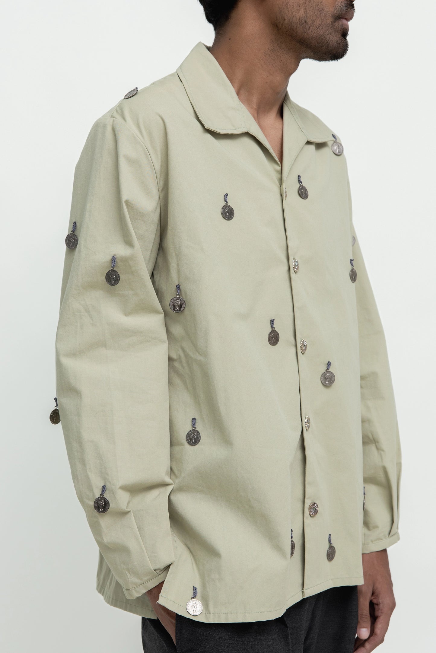 HANGIN COIN SAGE SHIRT