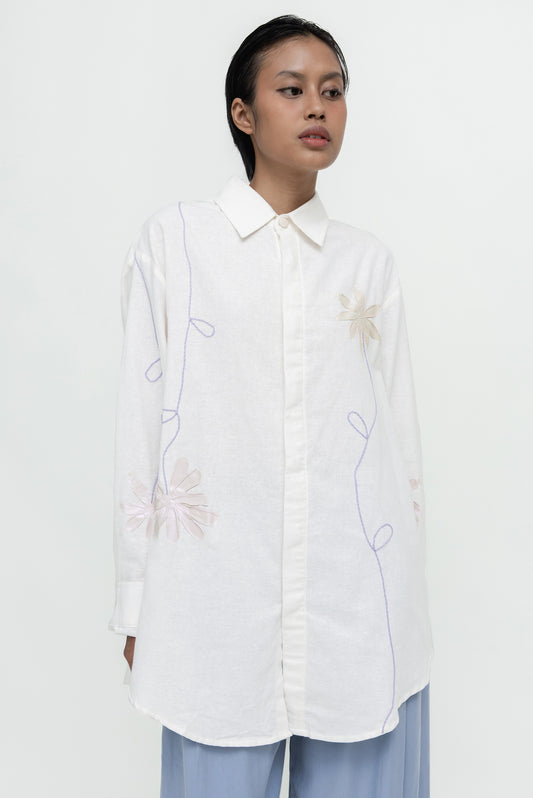 HAND PAINTED SHIRT LS