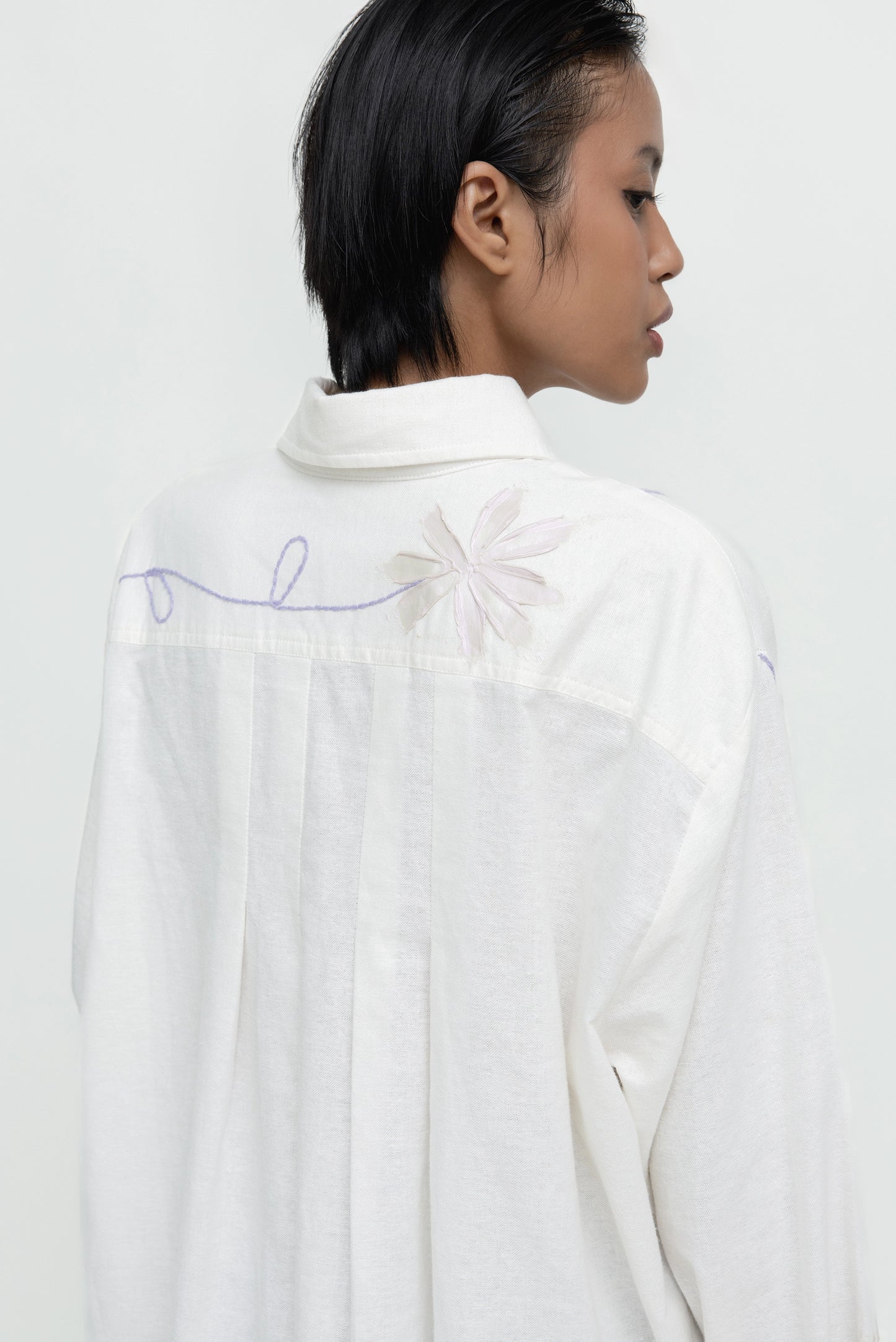 HAND PAINTED SHIRT LS