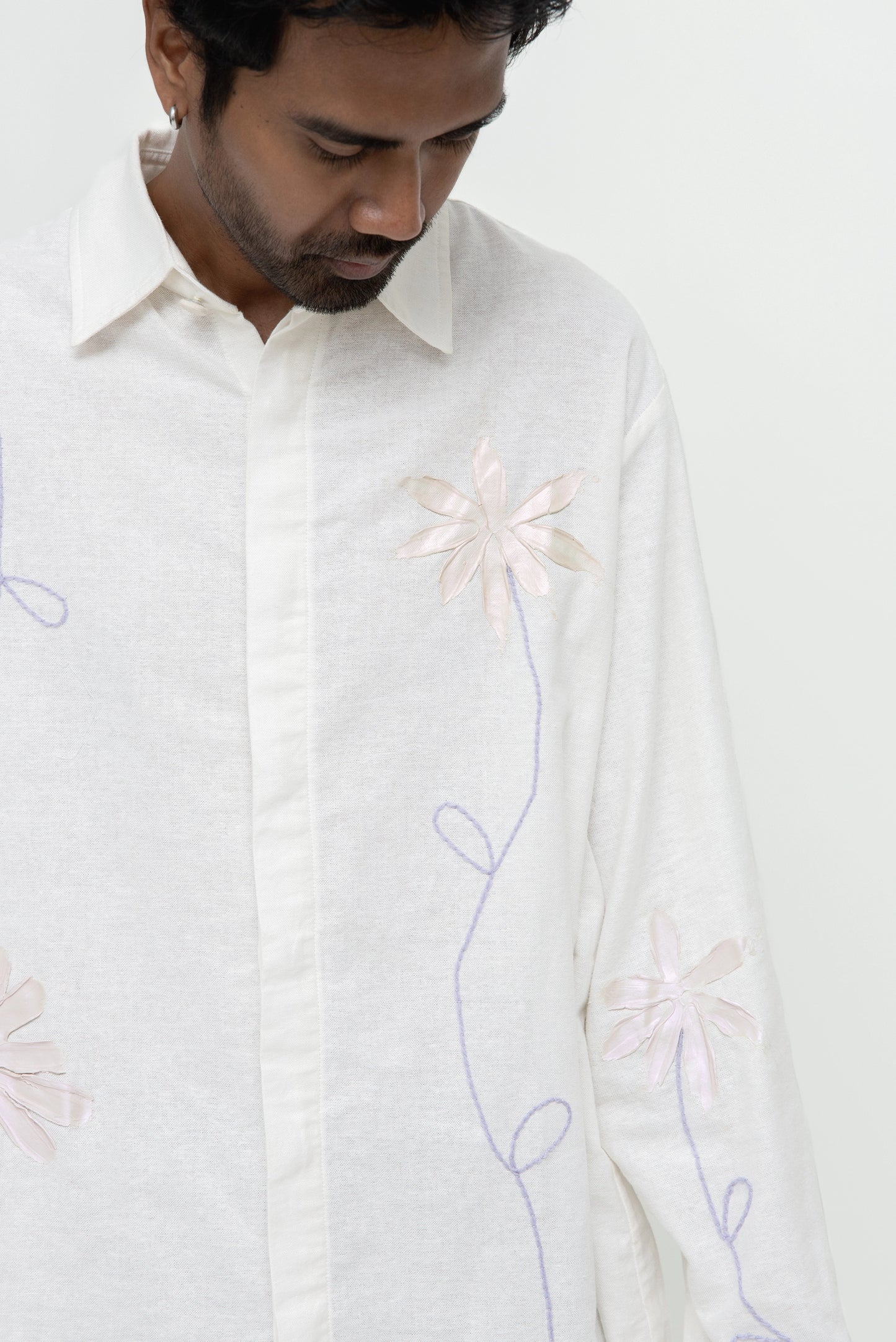 HAND PAINTED SHIRT LS