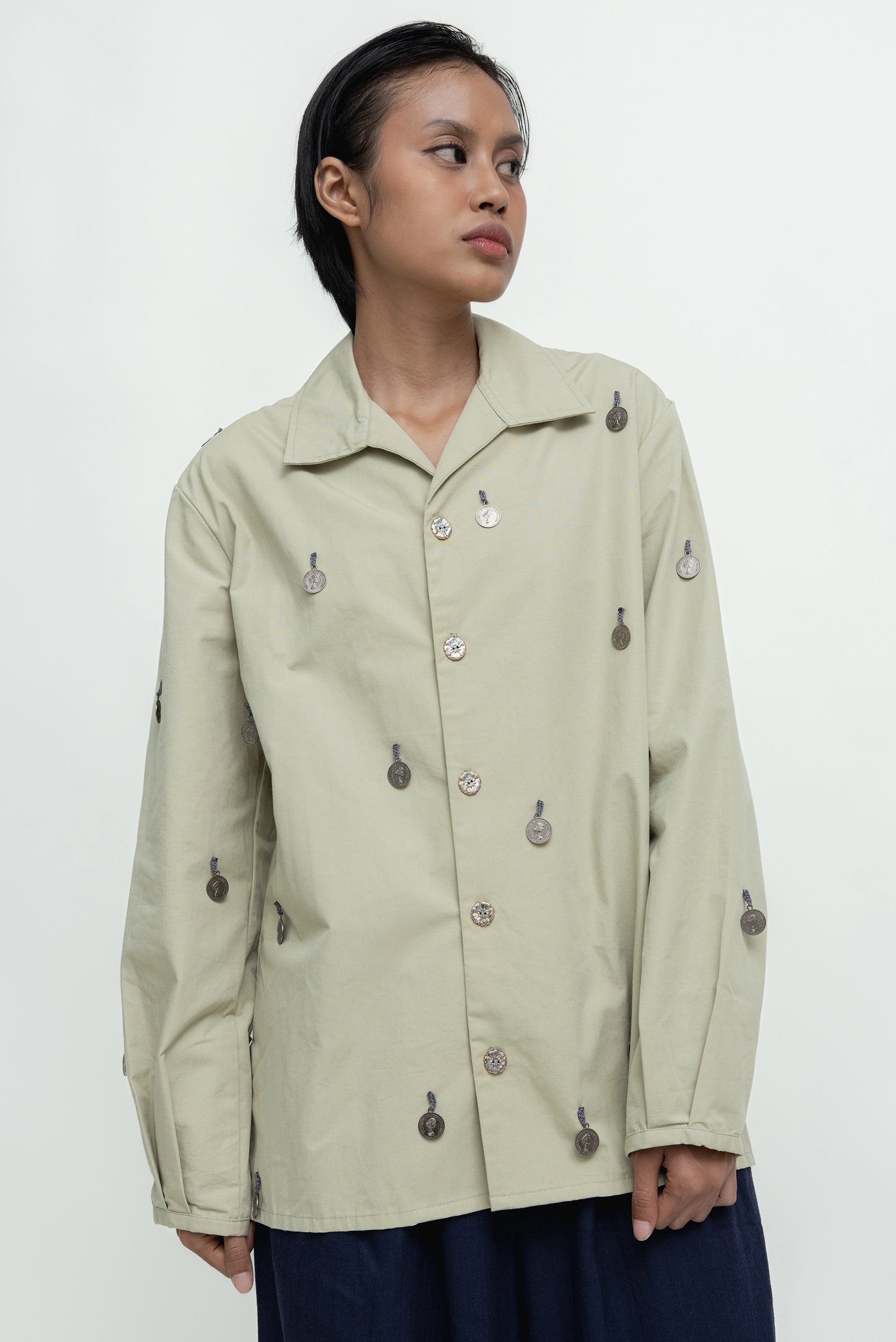 HANGIN COIN SAGE SHIRT