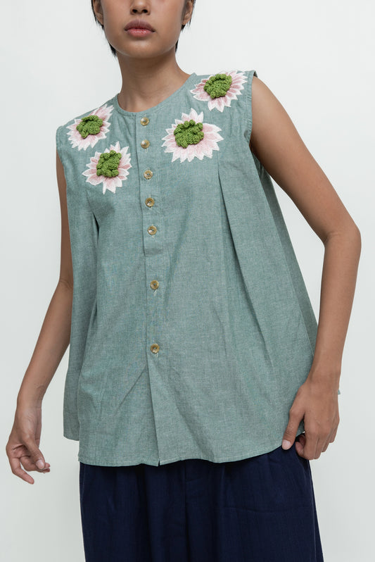 4D FLOWER VEST