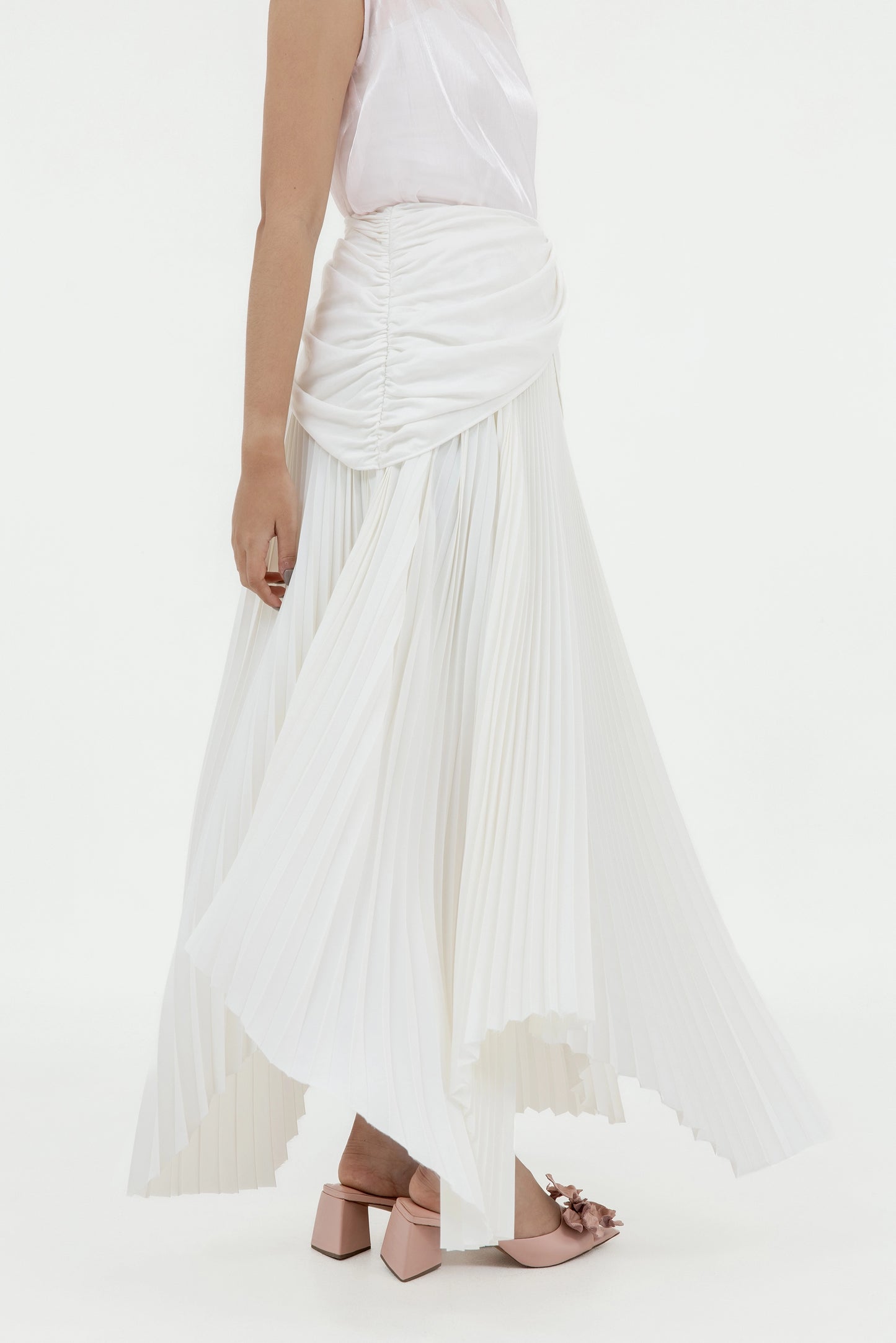 RUE PLEATED SKIRT