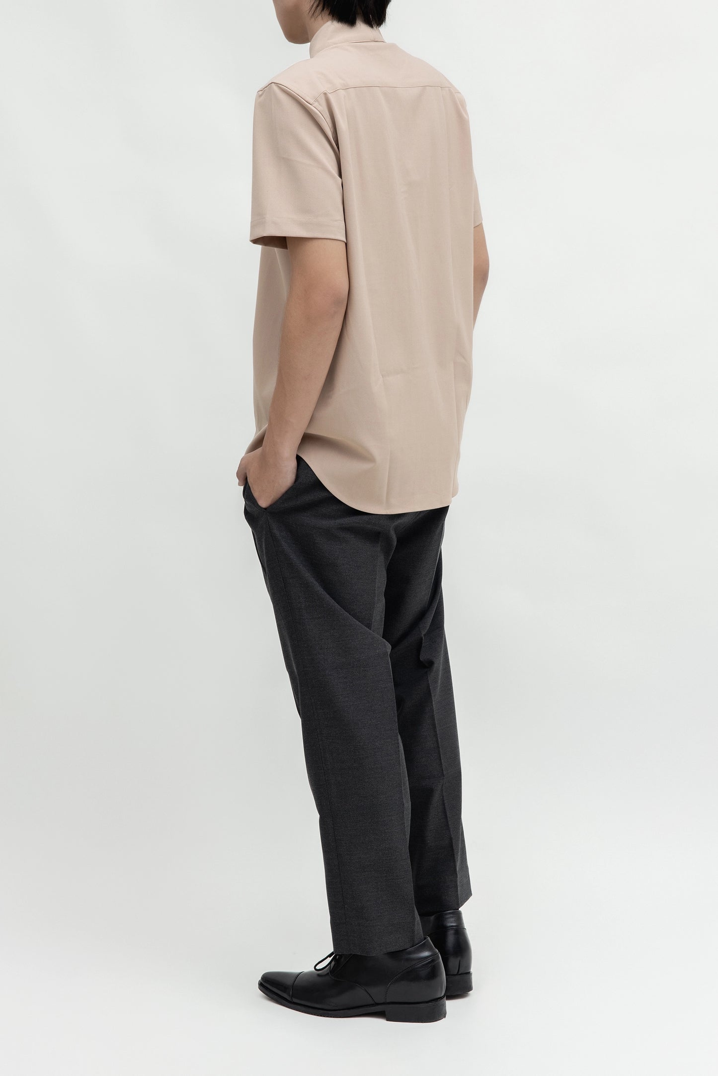 COLLARLESS SHORT SLEEVES SHIRT PART 6