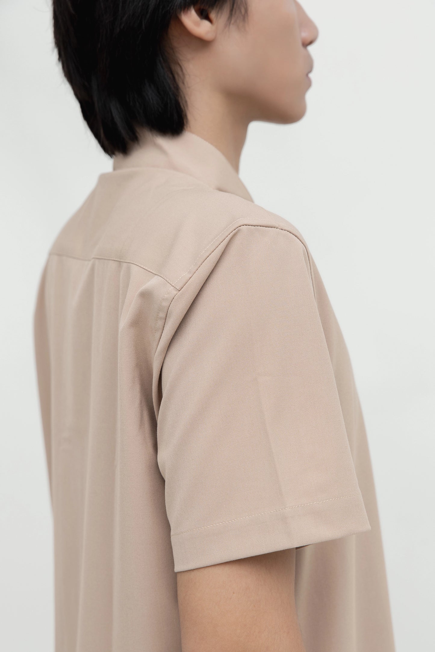 COLLARLESS SHORT SLEEVES SHIRT PART 6