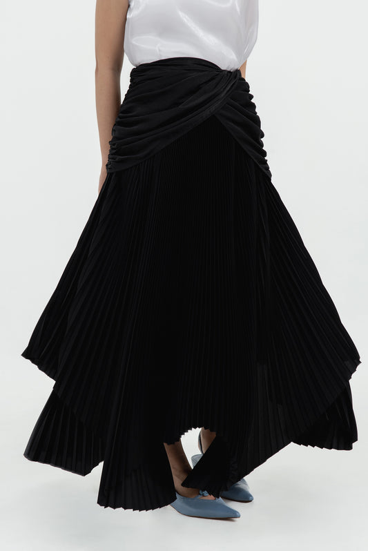 RUE PLEATED SKIRT
