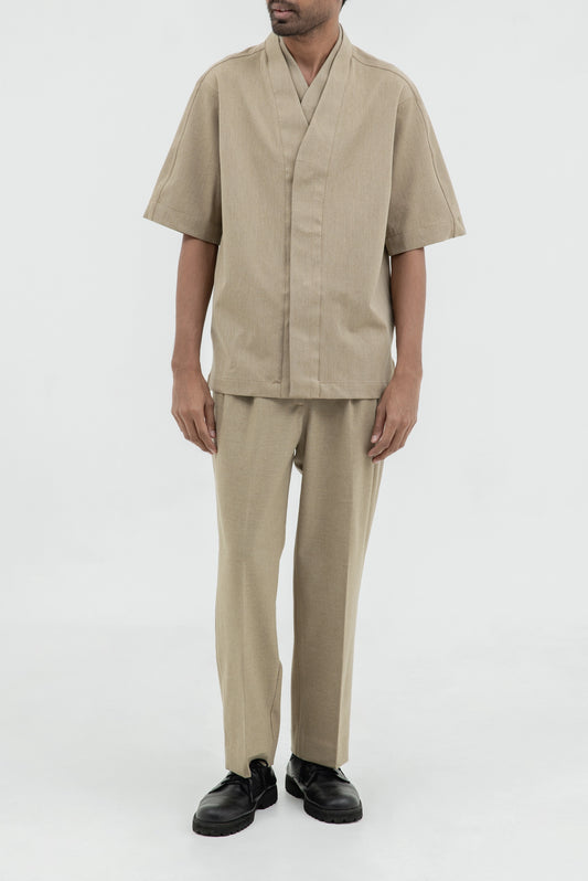 LOOSE DOUBLE COLLAR SHIRT PART 5