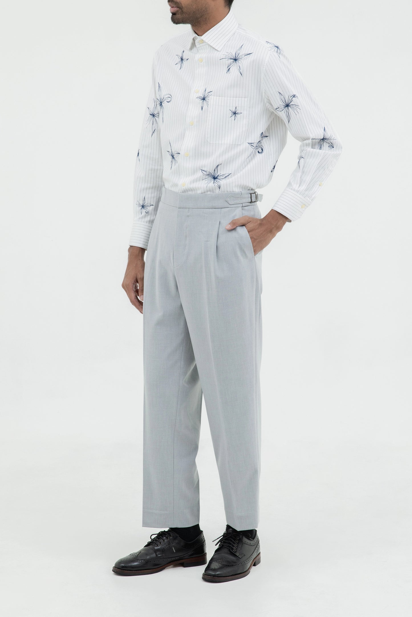 CLASSIC PANTS W/ ADJUSTER ON SIDE
