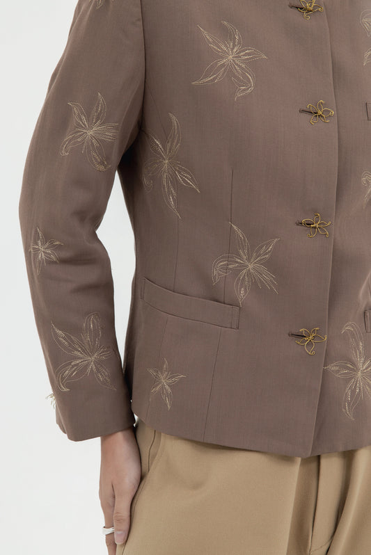 EMBROIDERED LADY JACKET