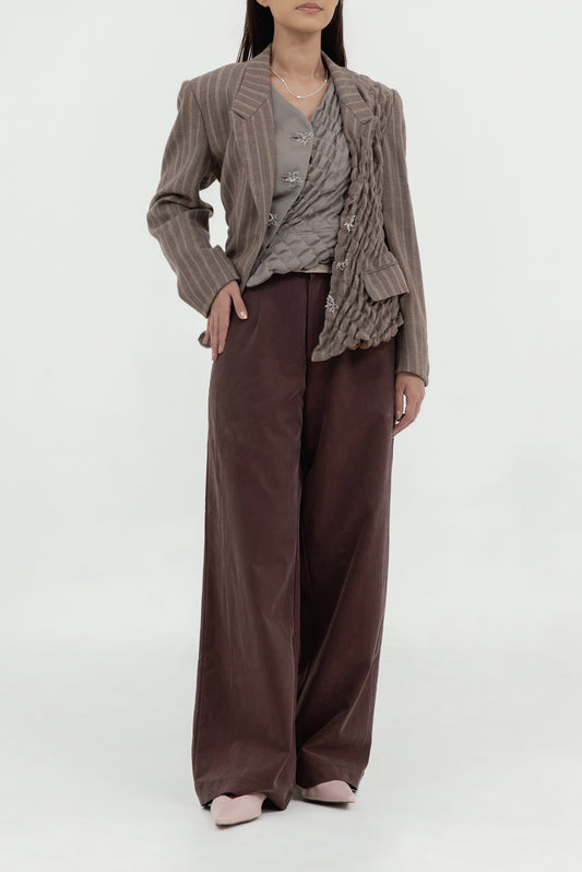 SLANTED BLAZER