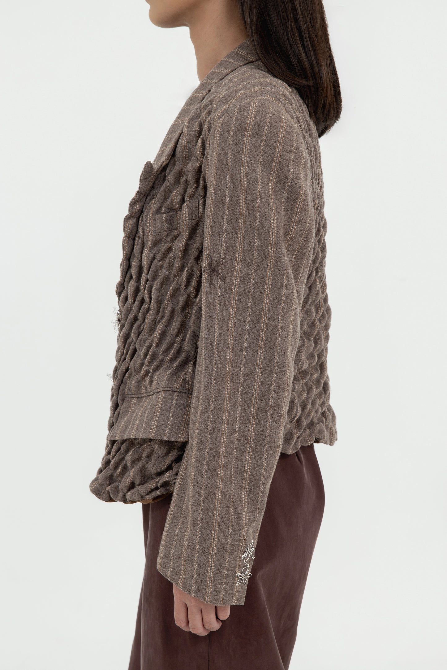 SLANTED BLAZER