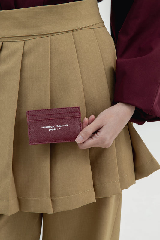 RECTA CARD HOLDER GRAIN