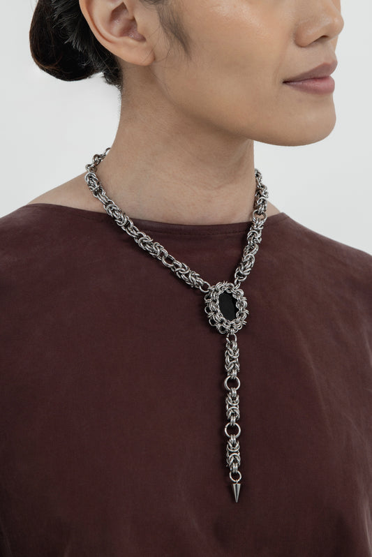 CRUX NECKLACE BLACK